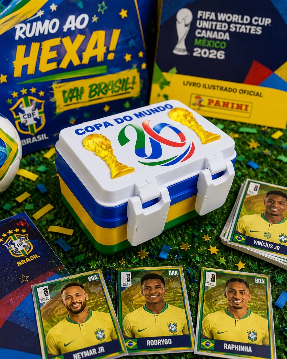 Caixa de figurinhas